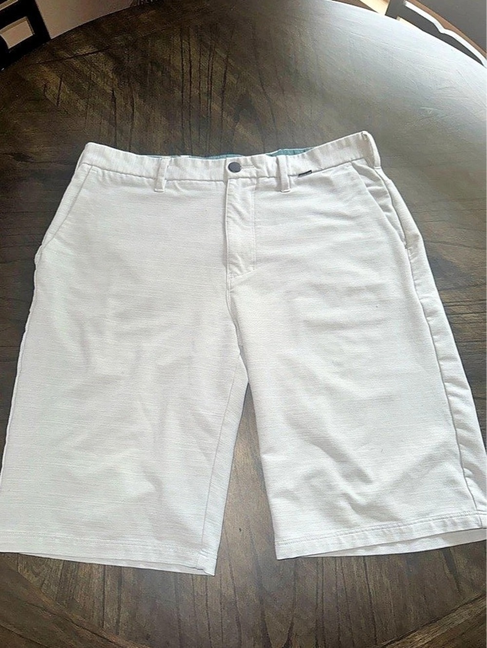 Hurley Dri-FIT Heathered Hybrid Walkshorts White Waist 32